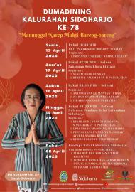 Semarak Dumadining Kalurahan Sidoharjo ke-78, Wujud Kebersamaan Masyarakat